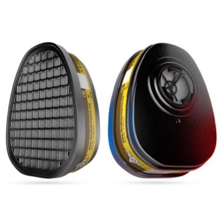 Filtro Vapores Orgánicos y Gases Ácidos AIR F600