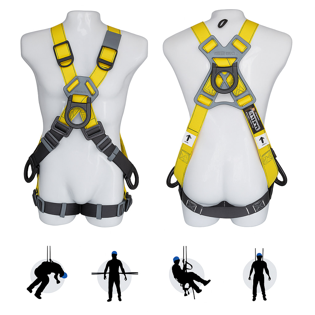 Arnés Dieléctrico 4 Argollas En X