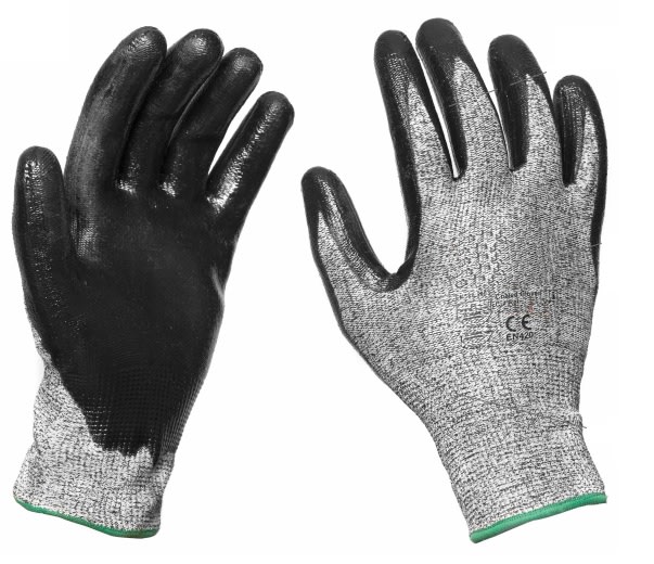 Guante Anticorte Nivel 5 Polietileno + Nitrilo