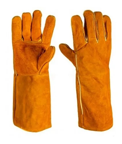 Guantes de Carnaza de Cuero para Soldar 16