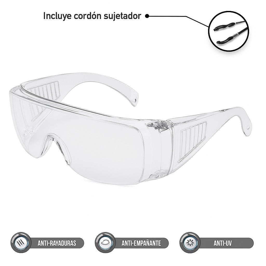 Gafa De Seguridad En Policarbonato Transparente
