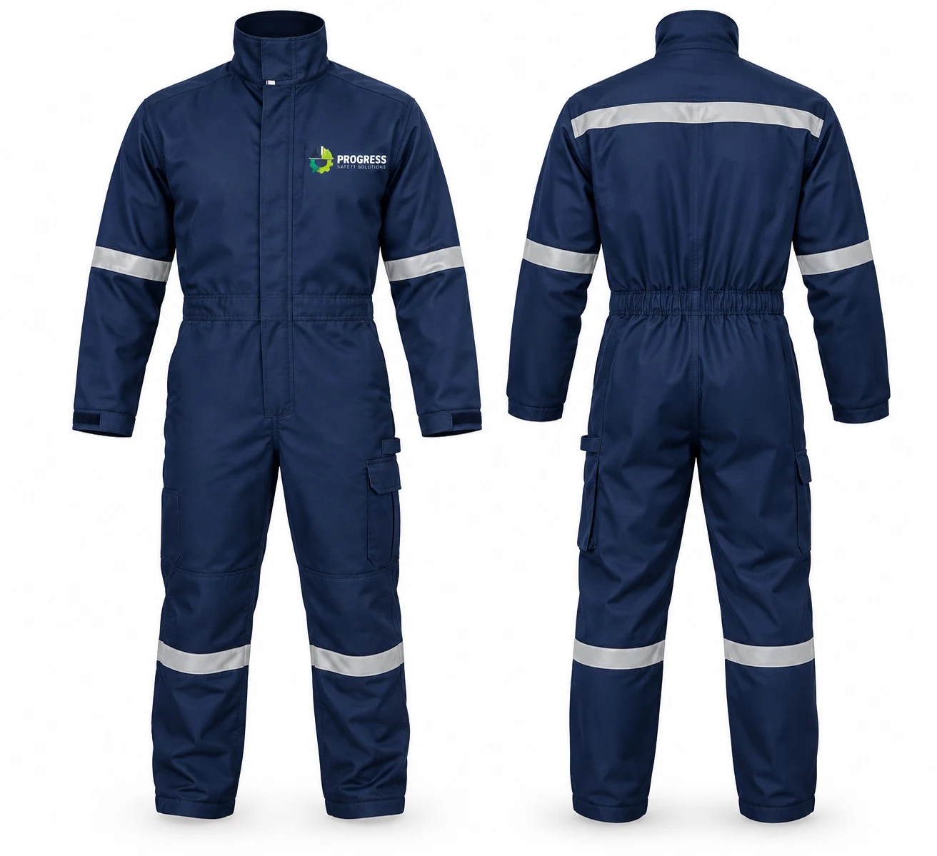 Overol Industrial con Reflectivo